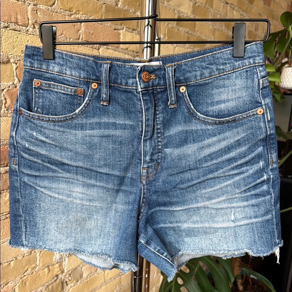 Madewell Denim Cut Off Shorts size 27